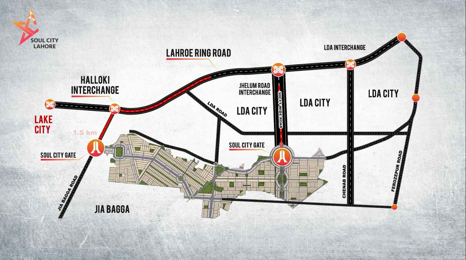 Prime Location Of Soul City
